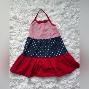 Toddler Patriotic Halter Dress